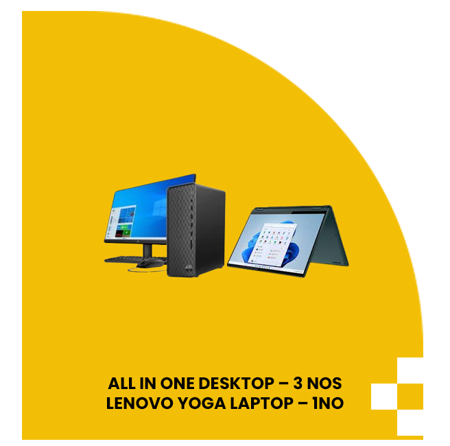 All in One Desktop – 3 Nos