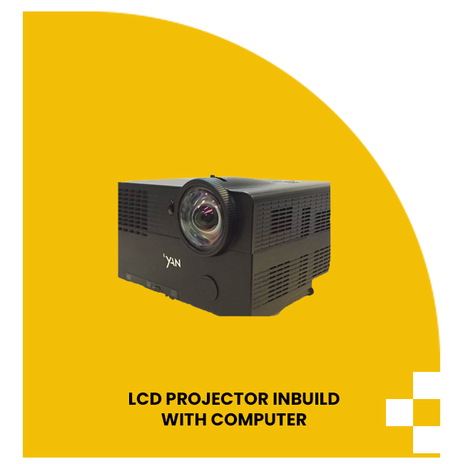 LCD Projector inbuild with computer