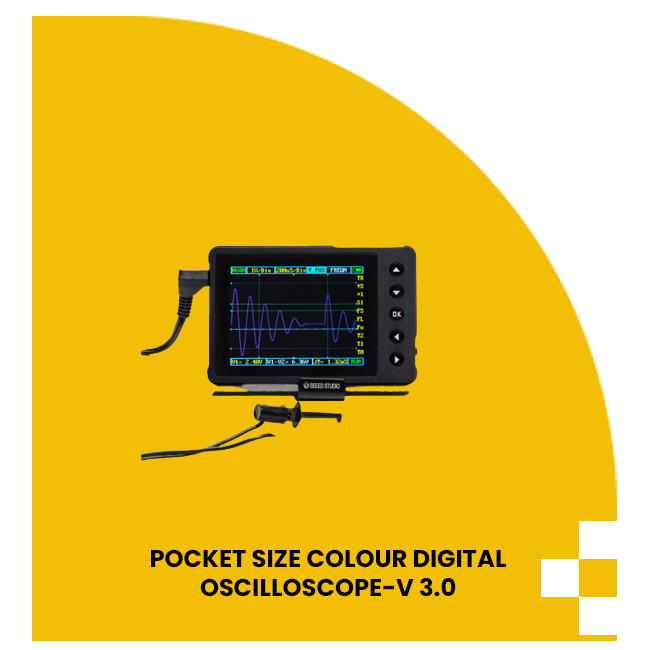 Pocket size colour digital oscilloscope-V 3