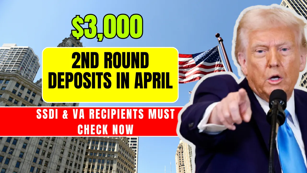 $3,000 2nd Round Deposits in April