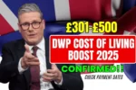 DWP Cost of Living Boost 2025